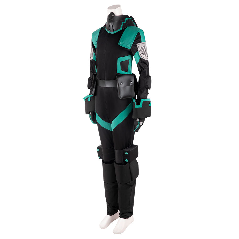 [in stock]My Hero Academia World Heroes Mission Boku No Hero Akademia Izuku Midoriya Deku Winter Suit Cosplay Costume