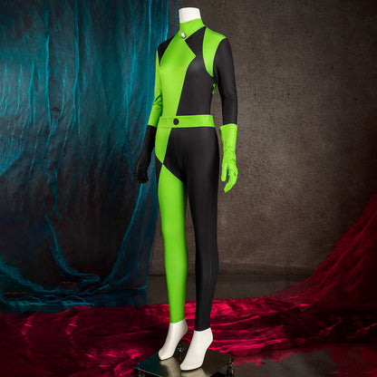 Kim Possible Shego Cosplay Costume - B Edition