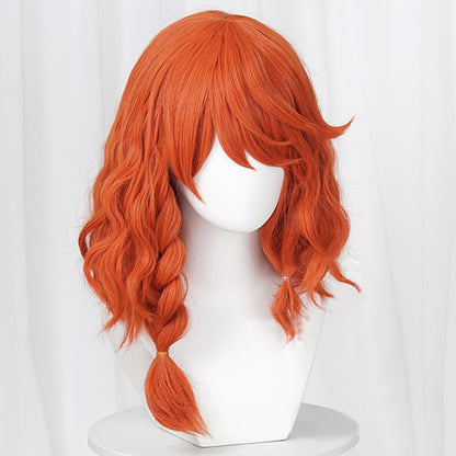 League of Legends LOL Aurora Orange Cosplay Wig