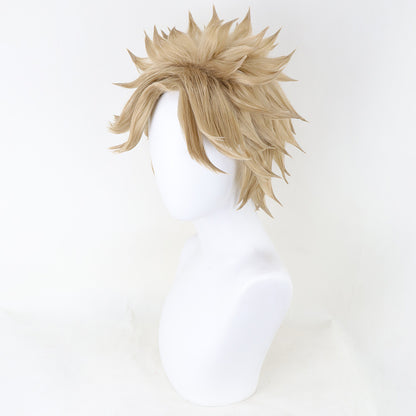 Guilty Gear STRIVE Leo Whitefang Golden Cosplay Wig