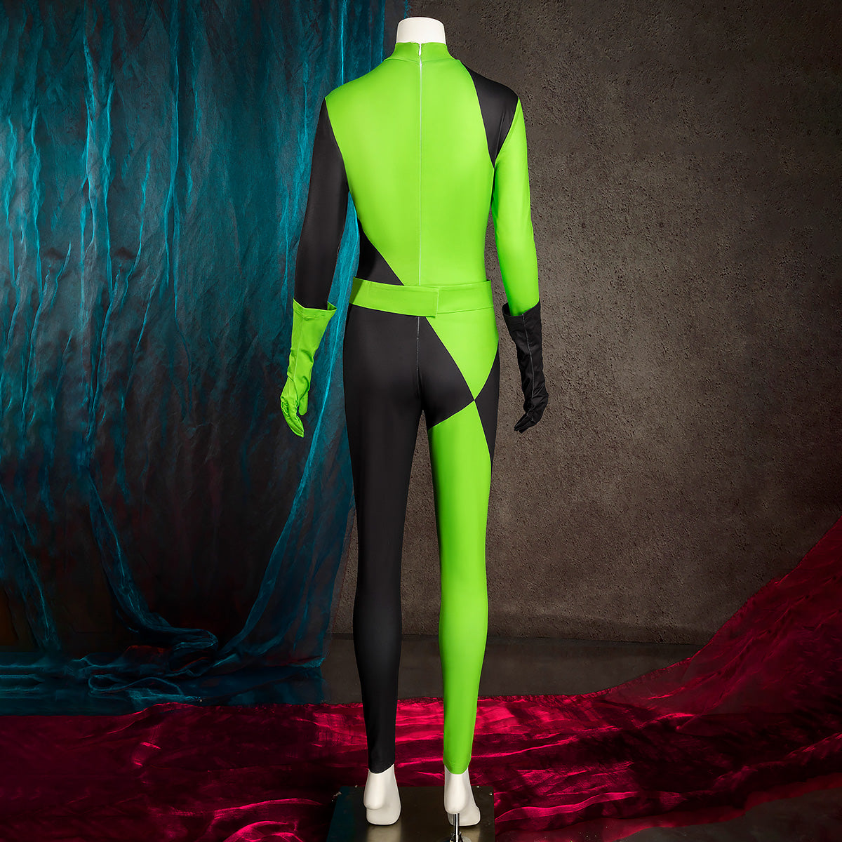 Kim Possible Shego Cosplay Costume - B Edition