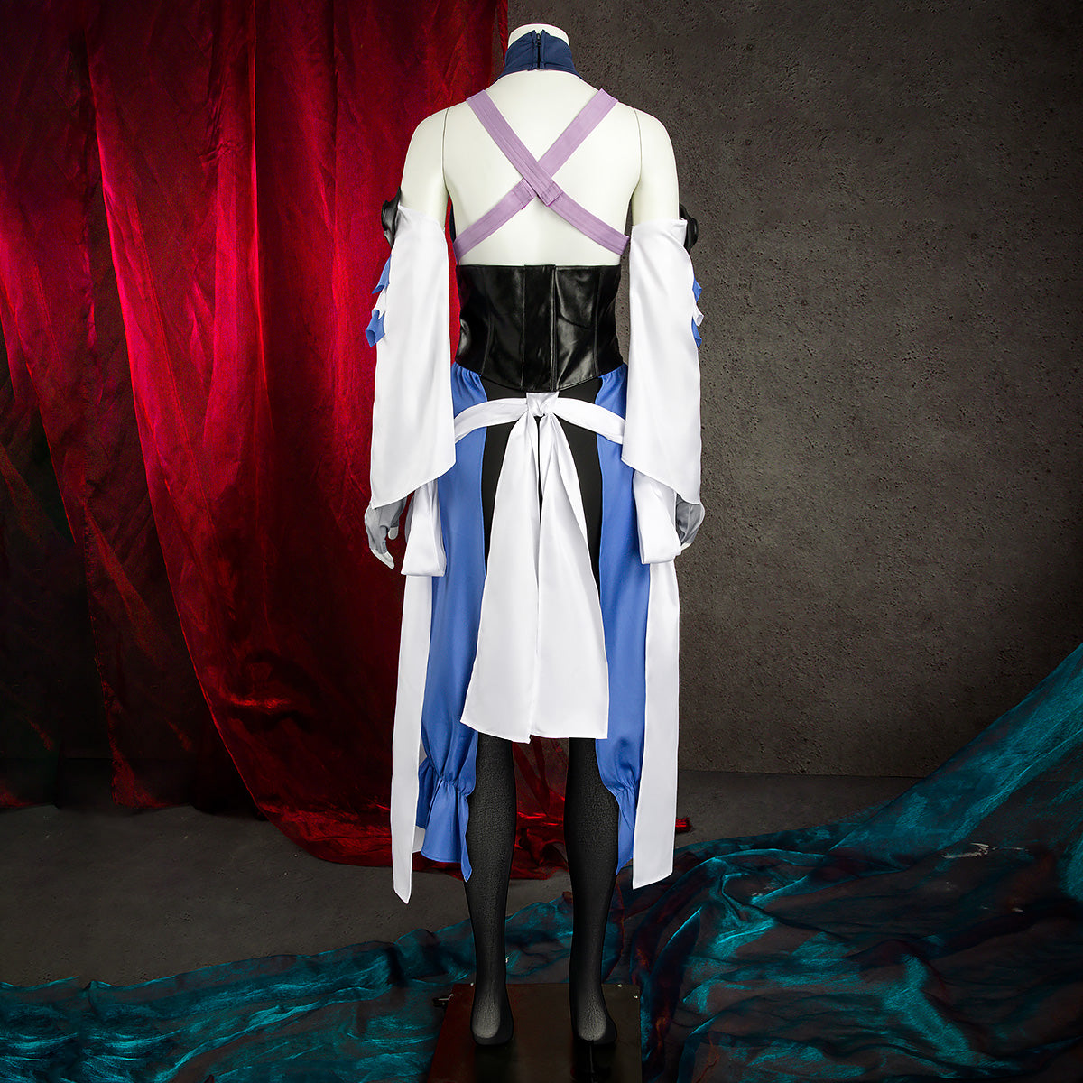 Kingdom Hearts Birth By Sleep Aqua Cosplay Costume