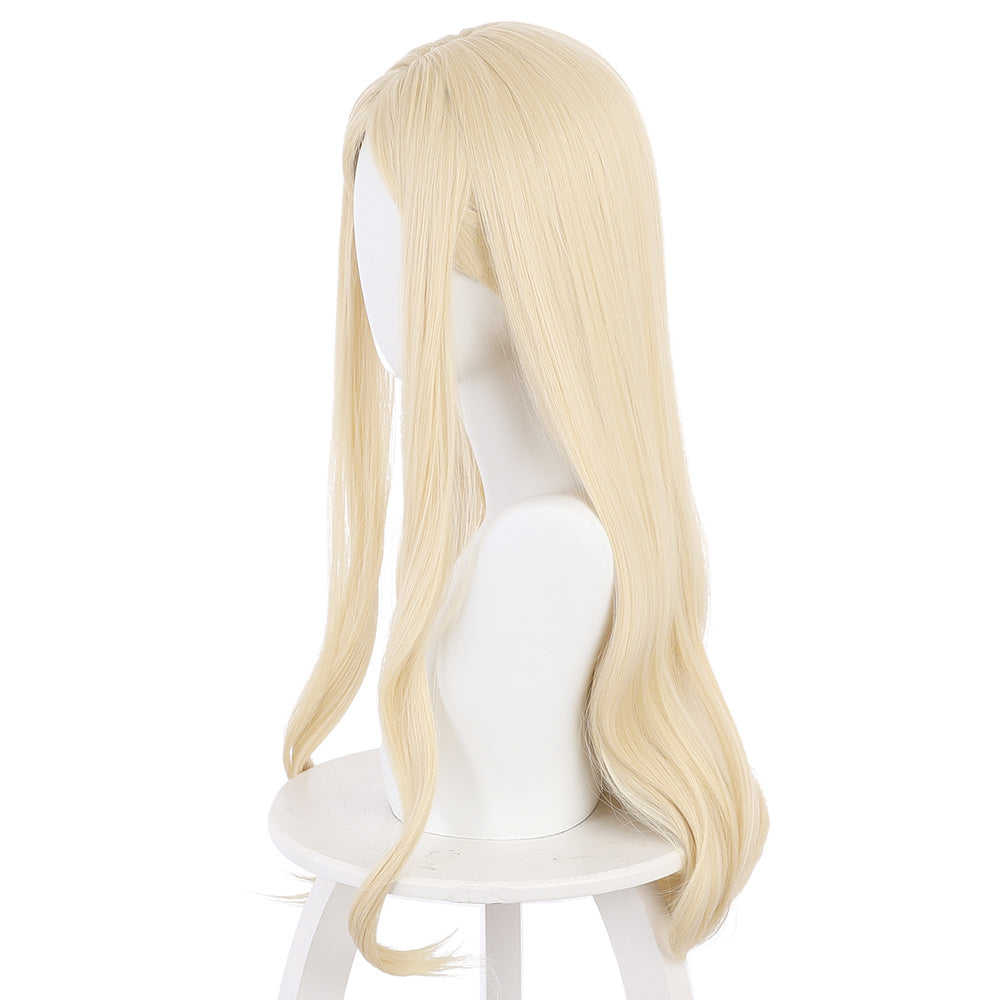 League of Legends LOL Coven Cassiopeia Golden Cosplay Wig
