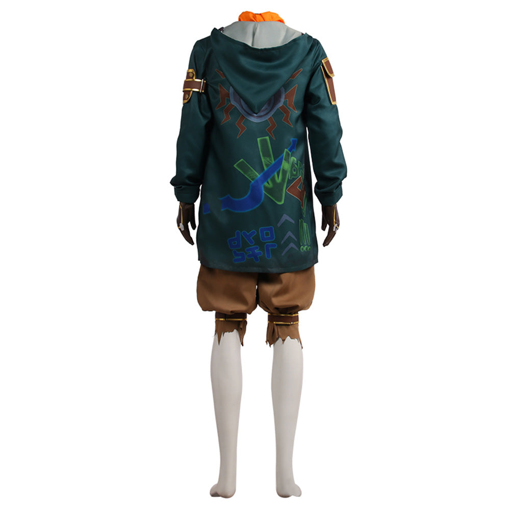 League of Legends LOL Arcane Firelight Ekko Cosplay Costume