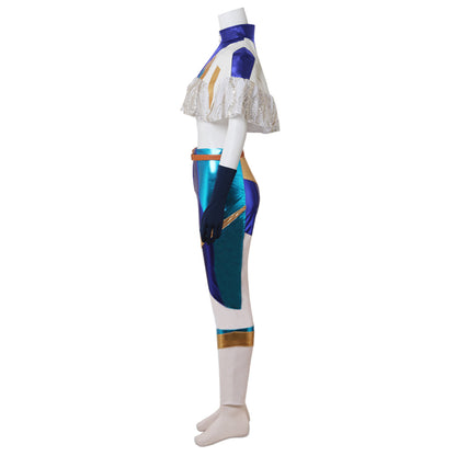 League of Legends LOL True Damage Qiyana Prestige Edition Cosplay Costume