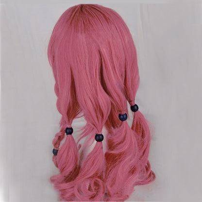 [in stock]JoJo's Bizarre Adventure：JoJolion Yasuho Hirose Pink Cosplay Wig