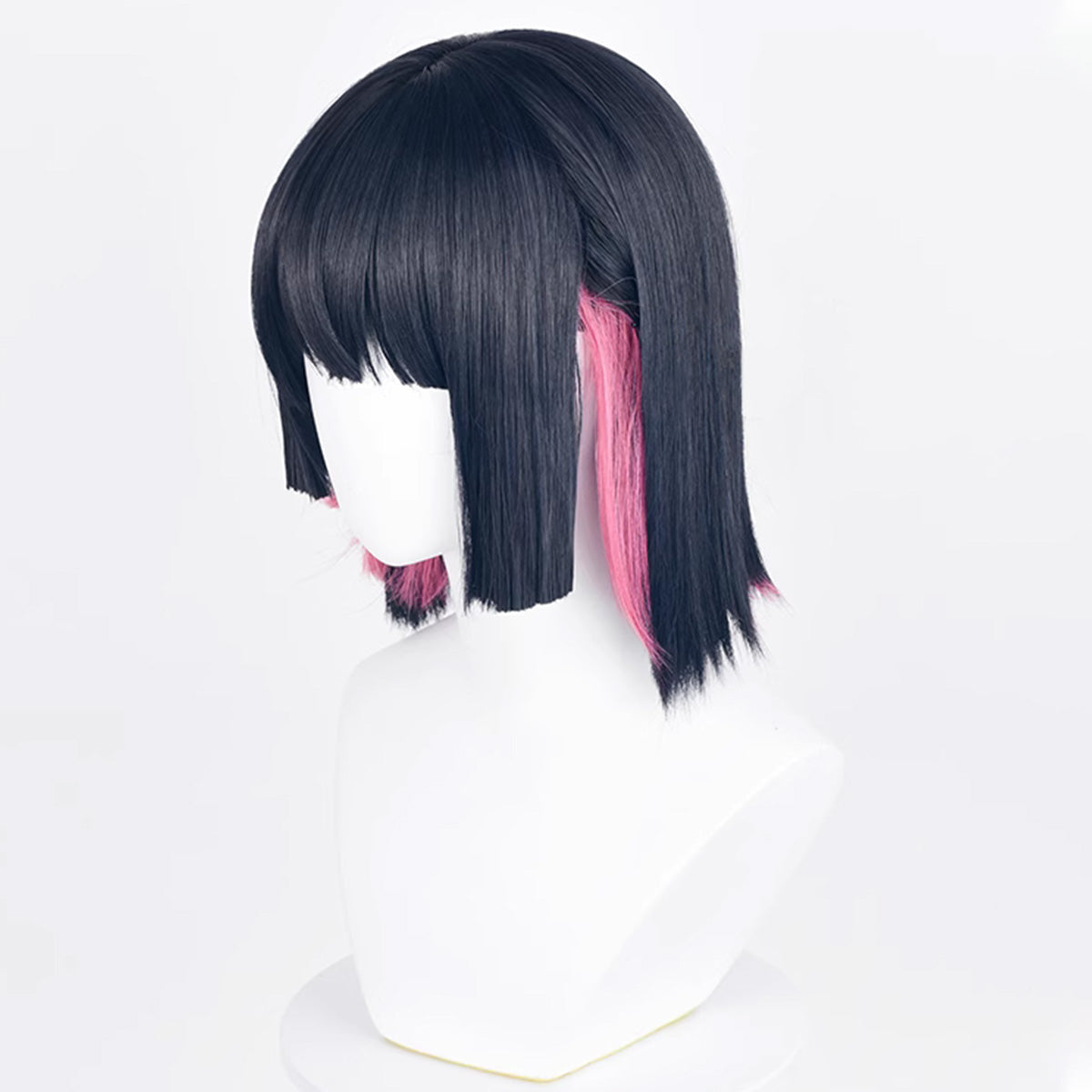 Zenless Zone Zero Victoria Housekeeping Ellen Black Pink Cosplay Wig