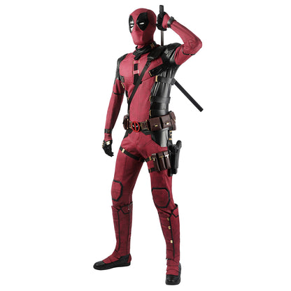 [In stock] Deadpool 3 Wolverine and Deadpool Wade Winston Wilson Cosplay Costume