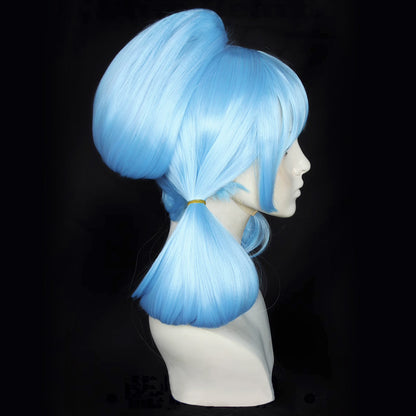 League of Legends LOL Spirit Blossom Evelynn Blue Cosplay Wig