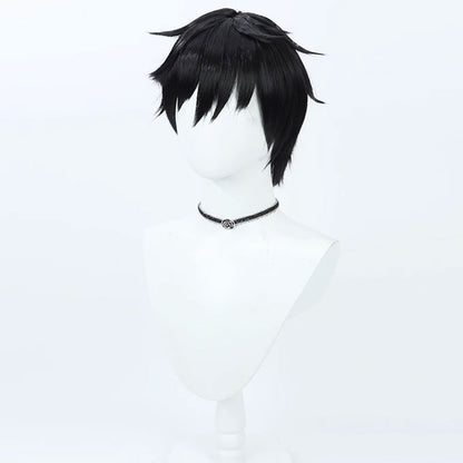 VALORANT ISO Black Cosplay Wig