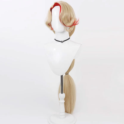 [in stock]Hazbin Hotel Charlotte Morningstar Gold Cosplay Wig