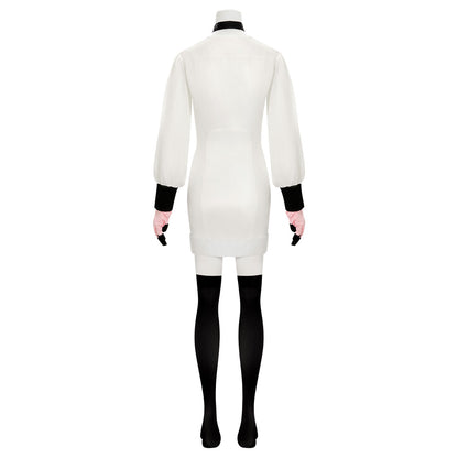 Cyberpunk: Edgerunners Ending Theme Let You Down White Cosplay Costume