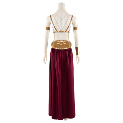 [in stock]Star Wars Princess Leia Slave Girl Cosplay Costume