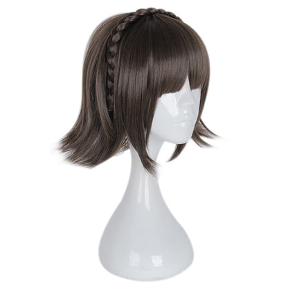 Persona 5 Makoto Niijima Brown Cosplay Wig - B Edition