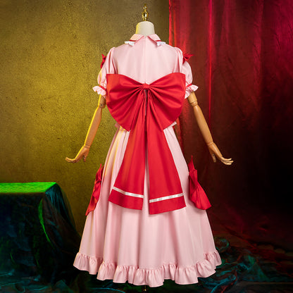 Touhou Project Vampire Remilia Scarlet Pink Cosplay Costume