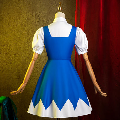 Touhou Project Ice Fairy Cirno Cosplay Costume