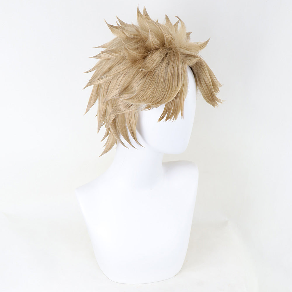 Guilty Gear STRIVE Leo Whitefang Golden Cosplay Wig