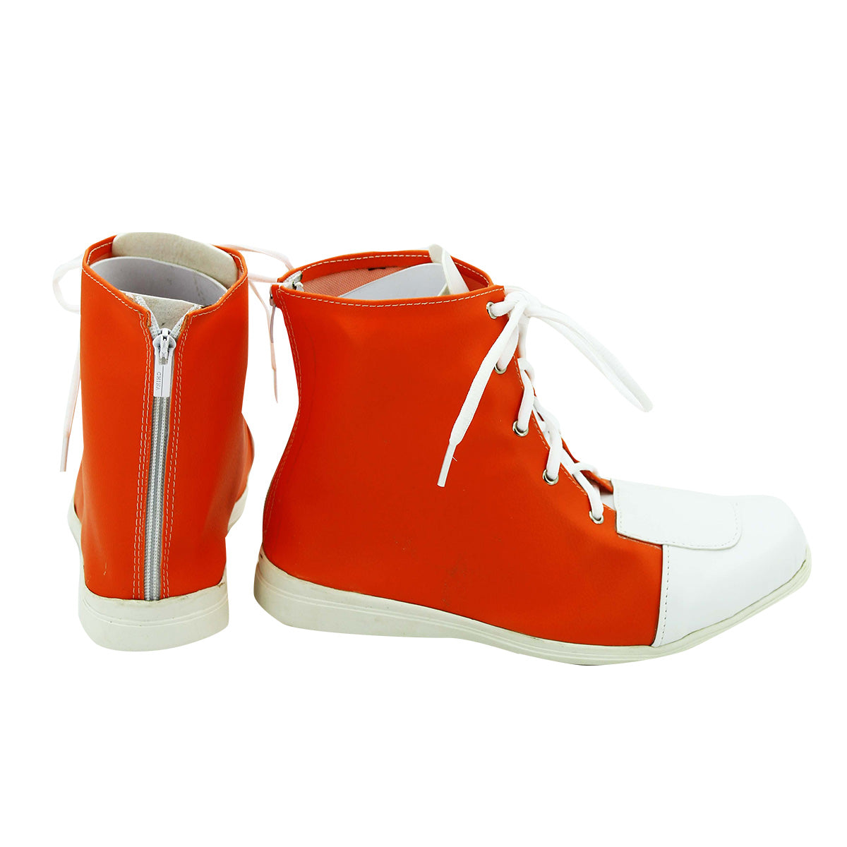 Katekyo Hitman Reborn! Sawada Tsunayoshi Orange Shoes Cosplay Boots