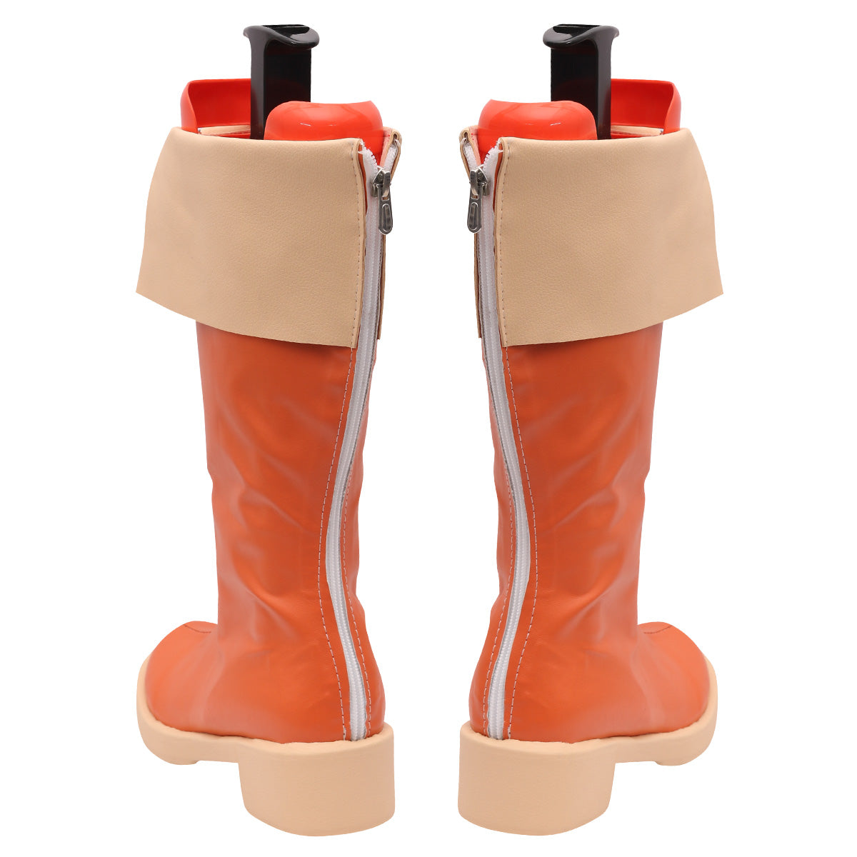 Kono Subarashii Sekai ni Shukufuku o Megumin Orange Shoes Cosplay Boots