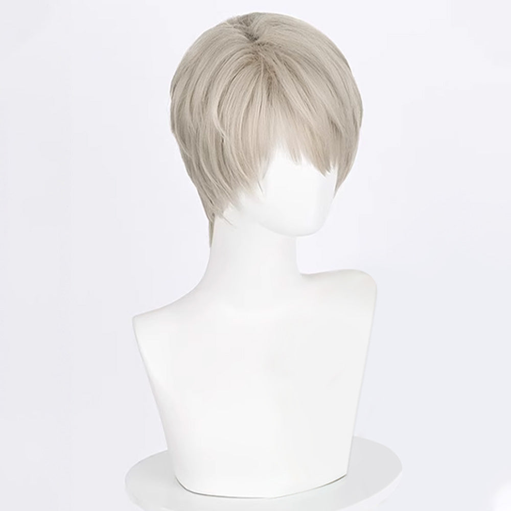 Love and Deepspace Xavier Silver Cosplay Wig