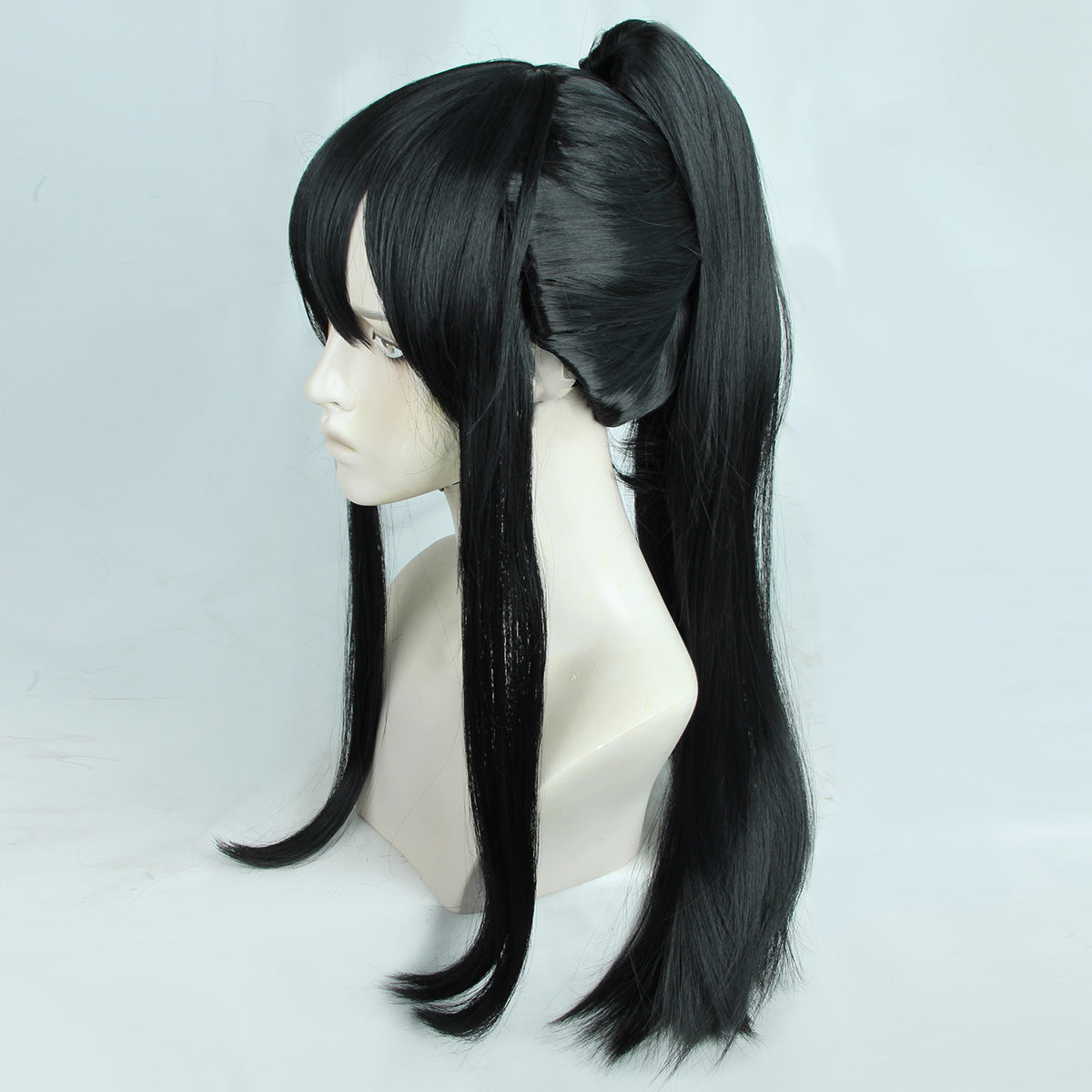 Kaiju No. 8 Mina Ashiro Black Cosplay Wig