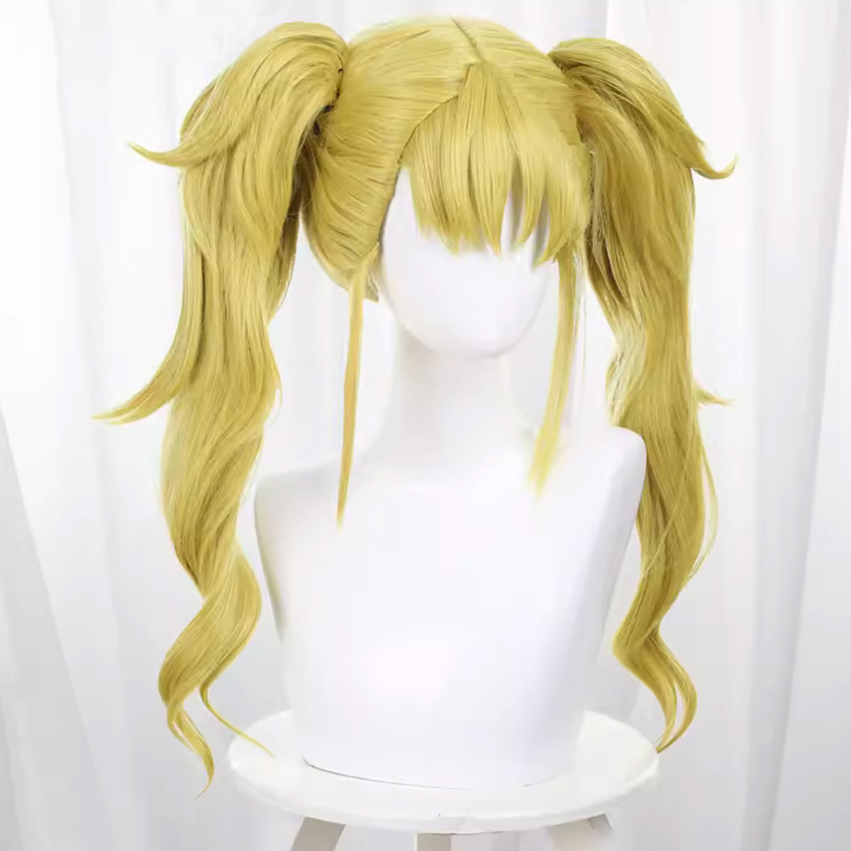 Kaiju No. 8 Kikoru Shinomiya Golden Cosplay Wig