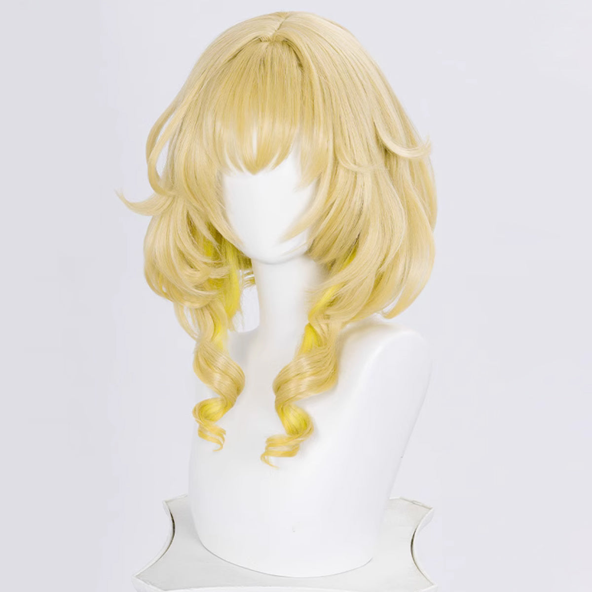 Honkai: Star Rail Saga of Heroes Aglaea Golden Cosplay Wig