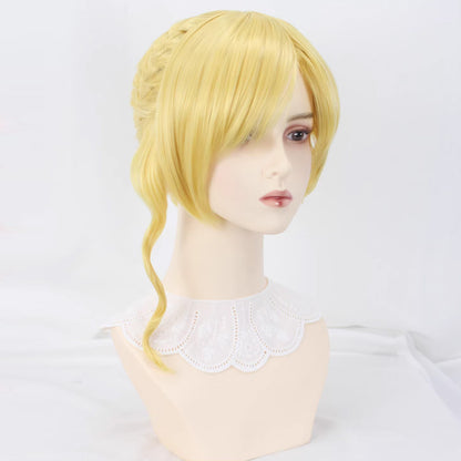 The Great Ace Attorney Chronicles Gina Lestrade Golden Cosplay Wig