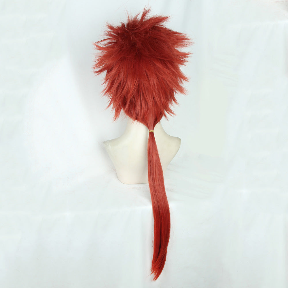 Final Fantasy VII Remake FF7 Reno Red Cosplay Wig Gcosplay