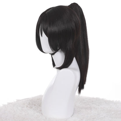 Zenless Zone Zero Nekomiya Mana Black Cosplay Wig