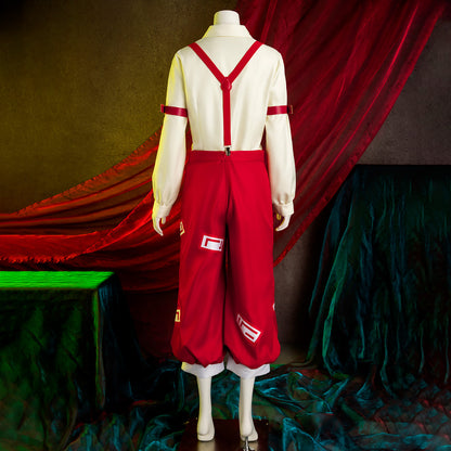 Touhou Project Fujiwara no Mokou cosplay costume