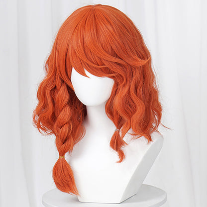 League of Legends LOL Aurora Orange Cosplay Wig