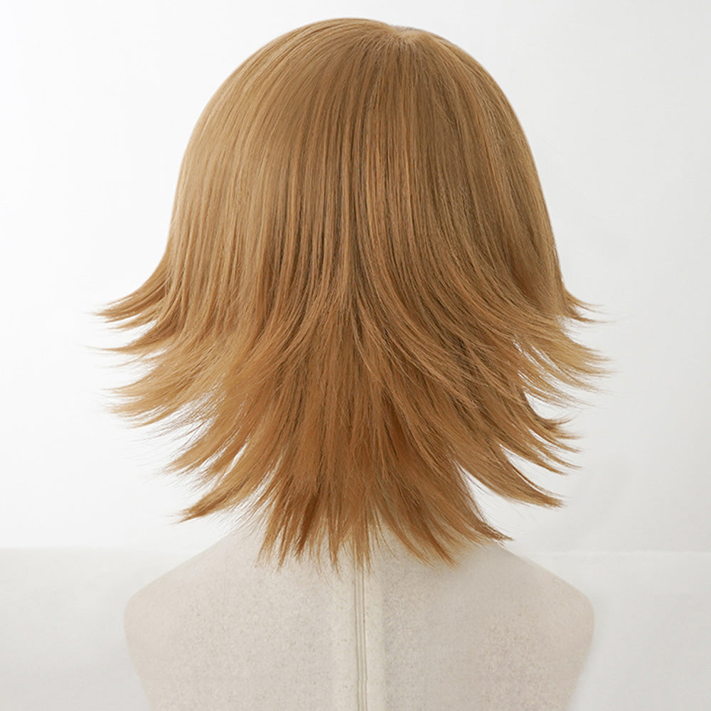 Danganronpa: Trigger Happy Havoc Chihiro Fujisaki Brown Cosplay Wig