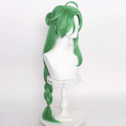 Genshin Impact Baizhu Green Cosplay Wig