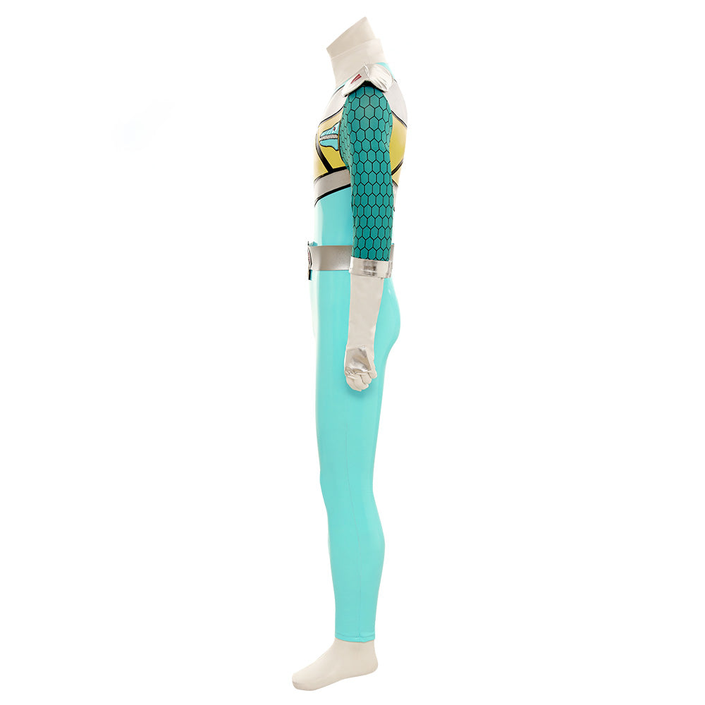 Power Rangers Dino Charge Dino Charge Green Ranger Cosplay Costume