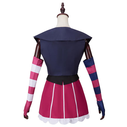 Hazbin Hotel Velvette Pink Dress Cosplay Costume