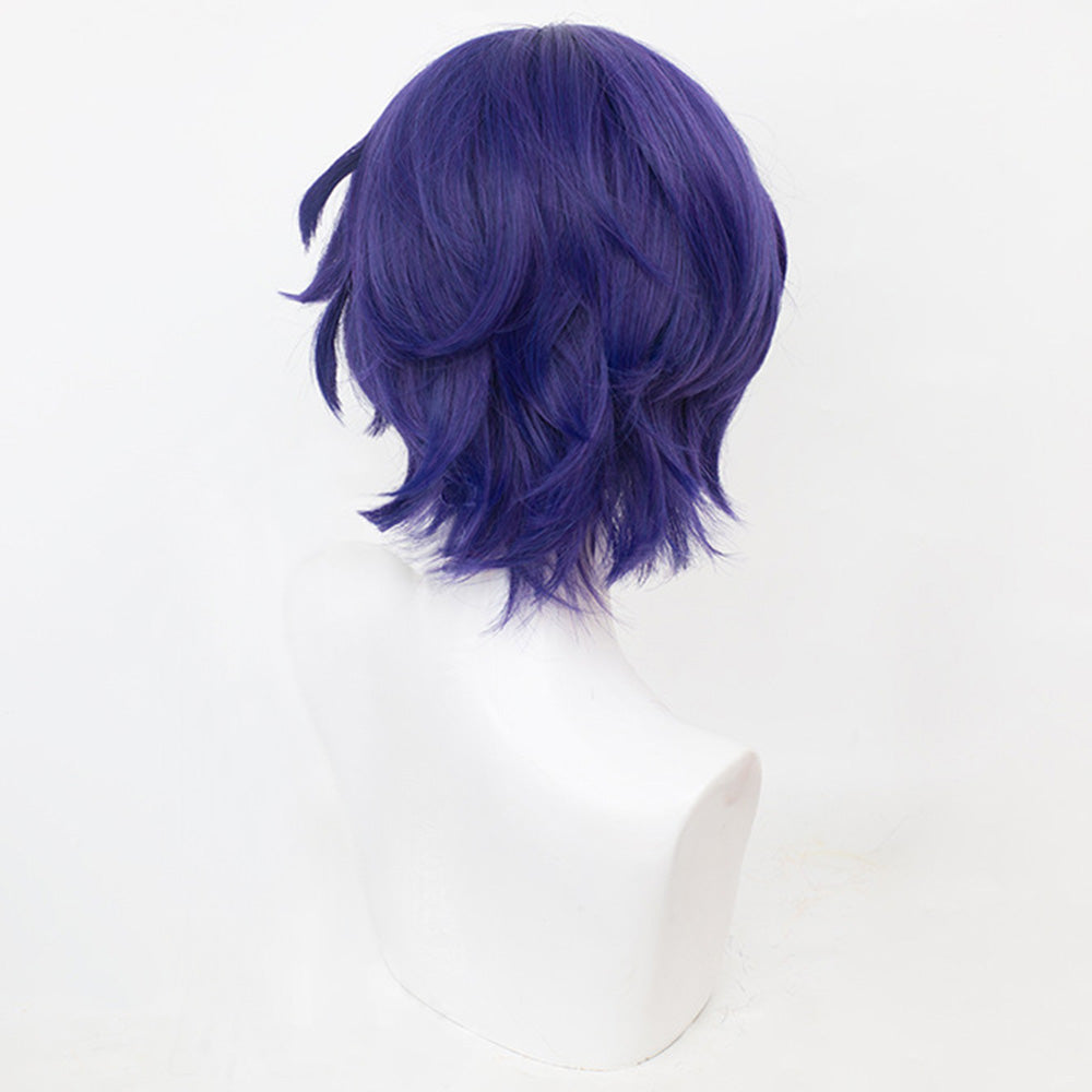 Honkai: Star Rail Dr.Ratio Purple Cosplay Wig
