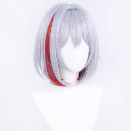 Honkai: Star Rail Topaz Sliver Red Cosplay Wig