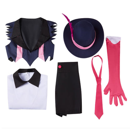 Hazbin Hotel Angel Dust Battle Outfit Cosplay Costume