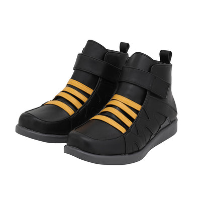 Valorant Phoenix Black Yellow Cosplay Shoes