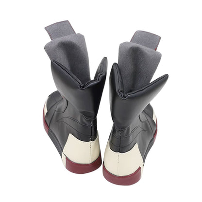 Akatsuki Deidara aus Naruto Halloween Weiße Schuhe Cosplay Stiefel