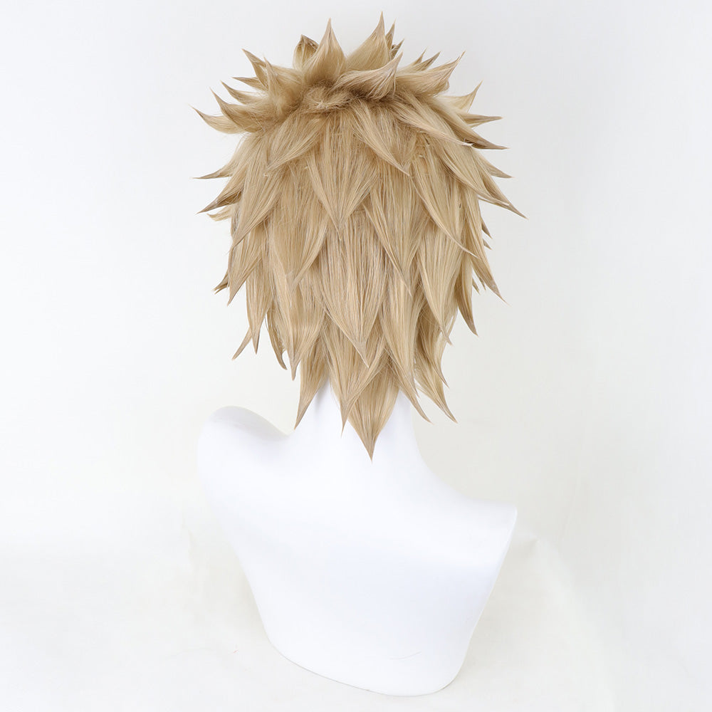 Guilty Gear STRIVE Leo Whitefang Golden Cosplay Wig