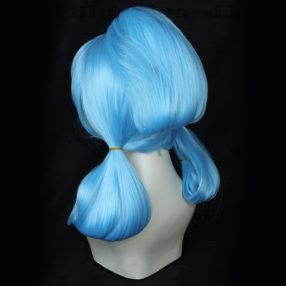 League of Legends LOL Spirit Blossom Evelynn Blue Cosplay Wig