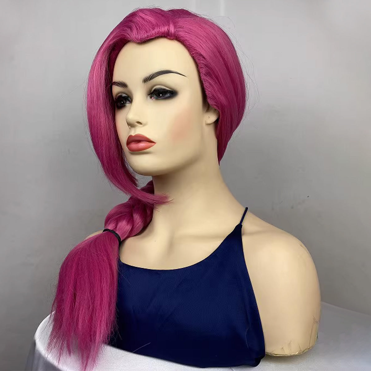 JoJo's Bizarre Adventure: Vento Aureo Golden Wind Vinegar Doppio Diavolo Pink Cosplay Wig