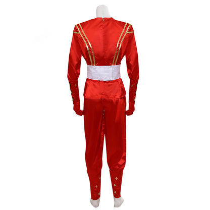 Power Rangers Red Ninjetti Ranger Red Ninja Ranger Cosplay Costume