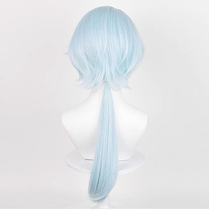 Honkai: Star Rail Misha Silver Blue Cosplay Wig