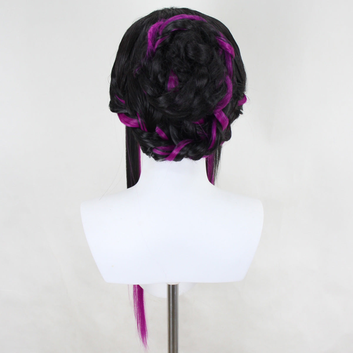 Tekken 8 Zafina Purple Cosplay Wig