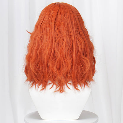 League of Legends LOL Aurora Orange Cosplay Wig