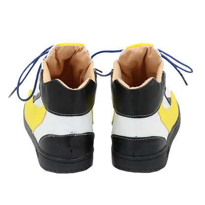 Guilty Gear STRIVE Faust White Black Cosplay Shoes