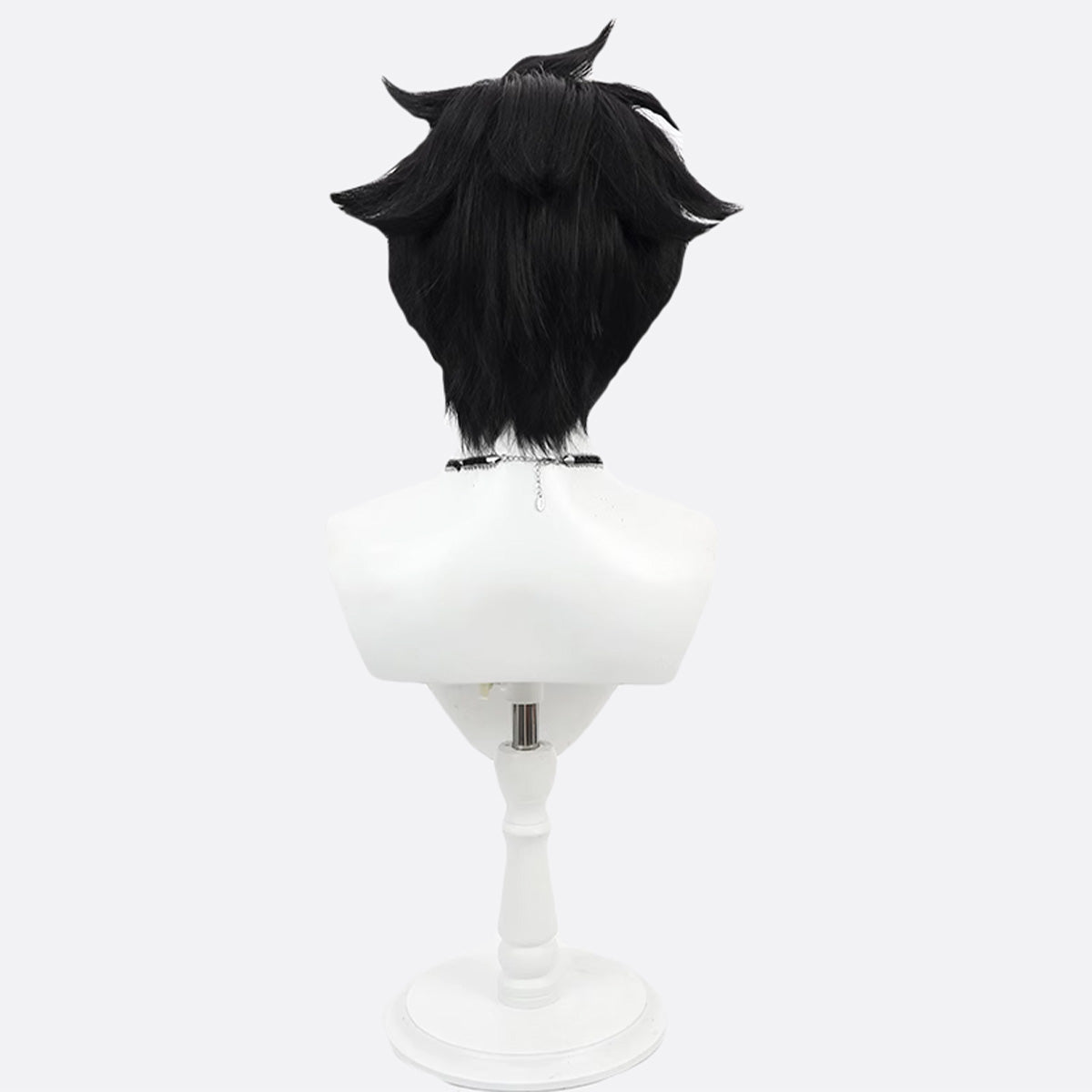 Kaiju No.8 Gen Narumi Black Cosplay Wig